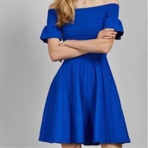 Ted Baker Blue Skater Dress